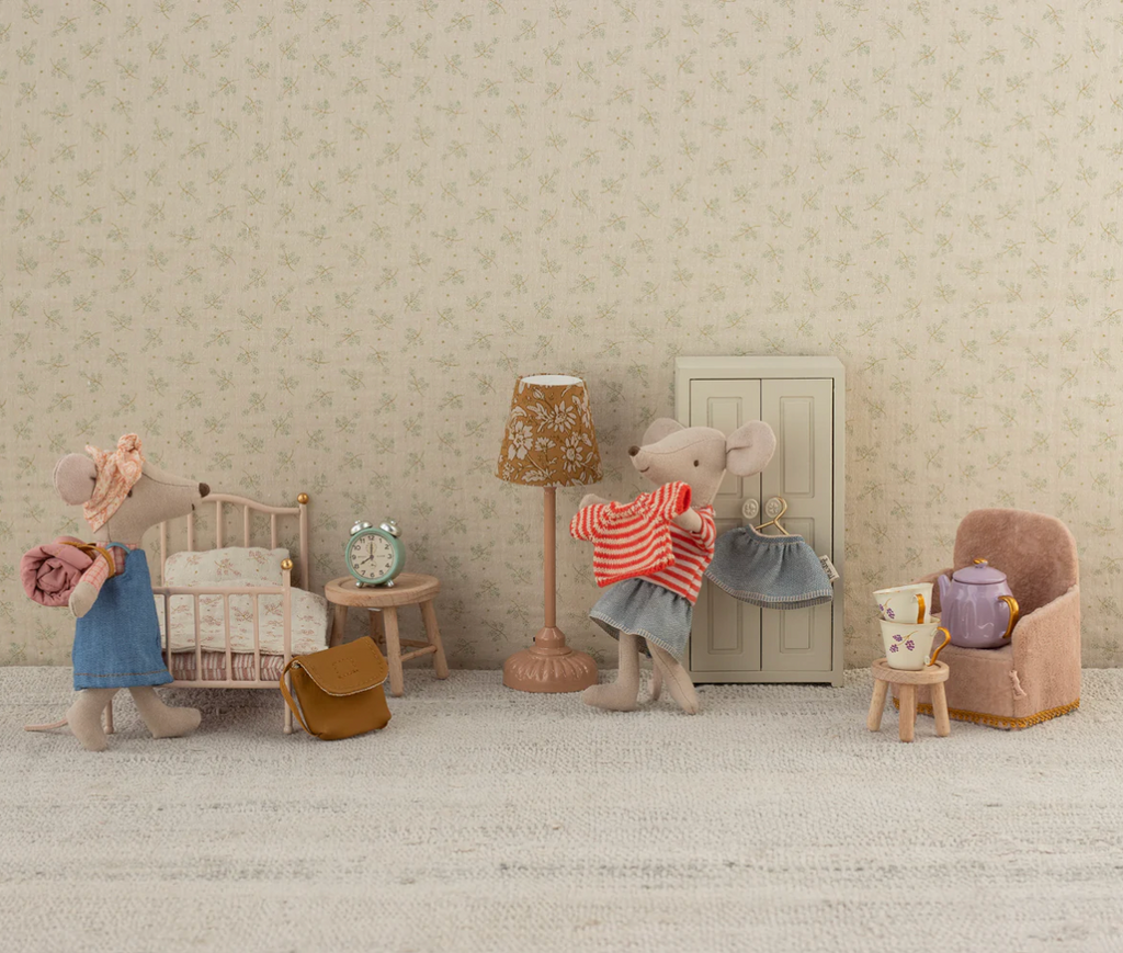 Maileg Arm Chair For Mouse Folding Powder