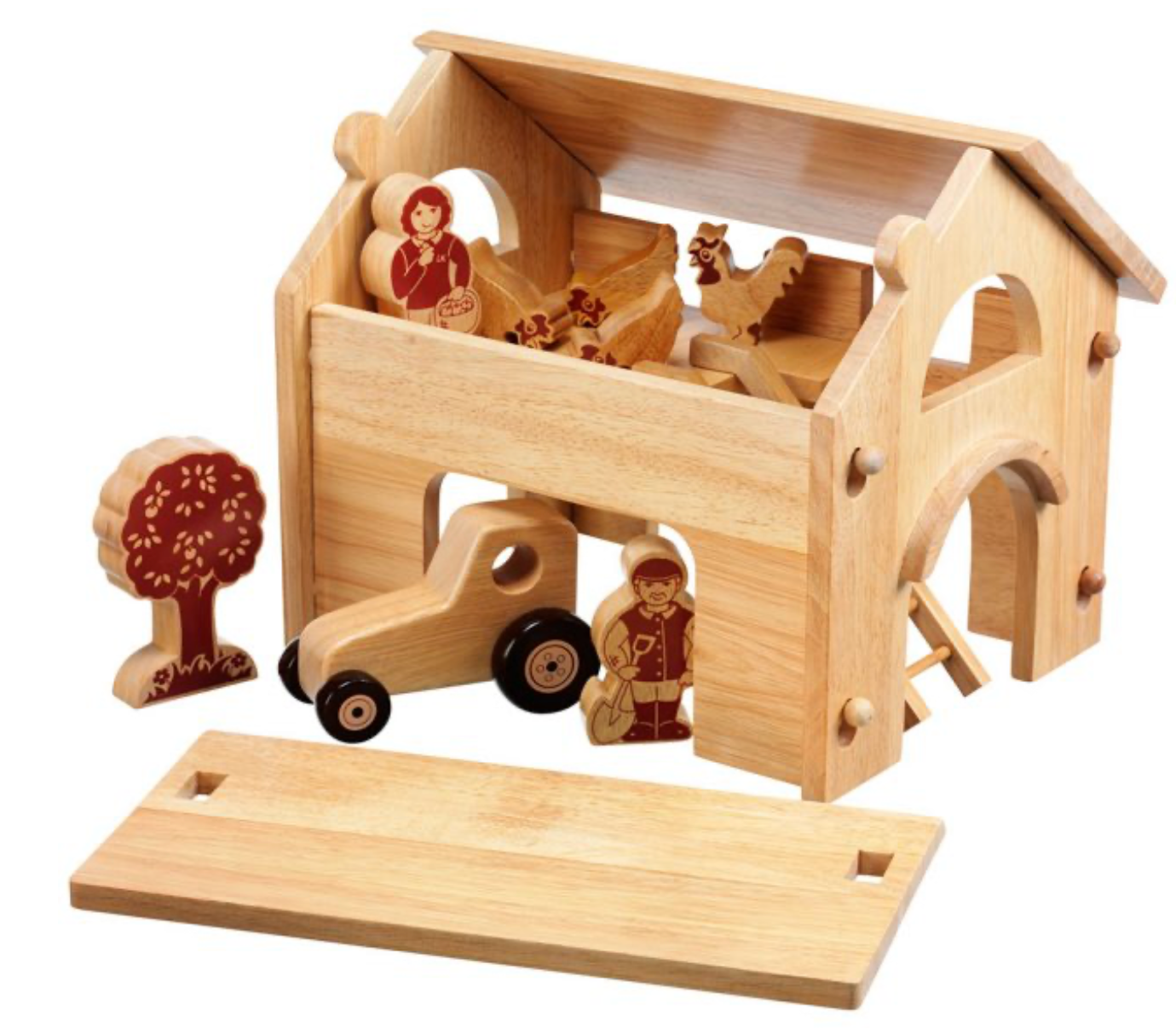 Lanka Kade Natural Wooden Farm Playlet