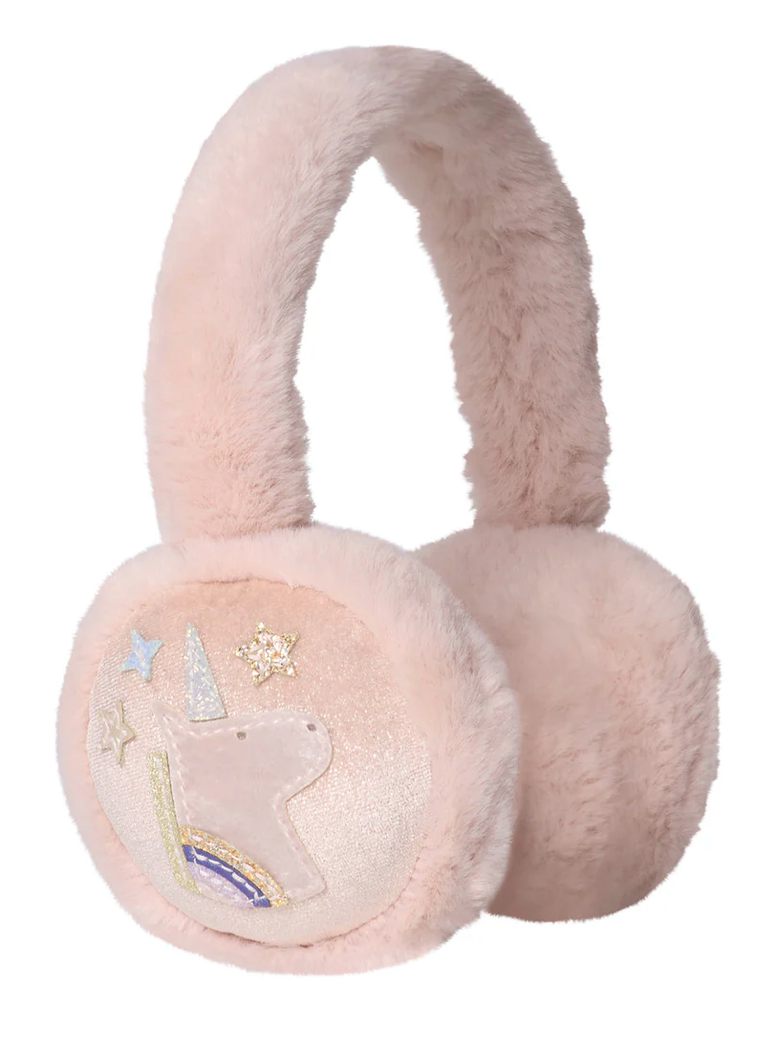 Mimi and Lula Unicorn ear muffs