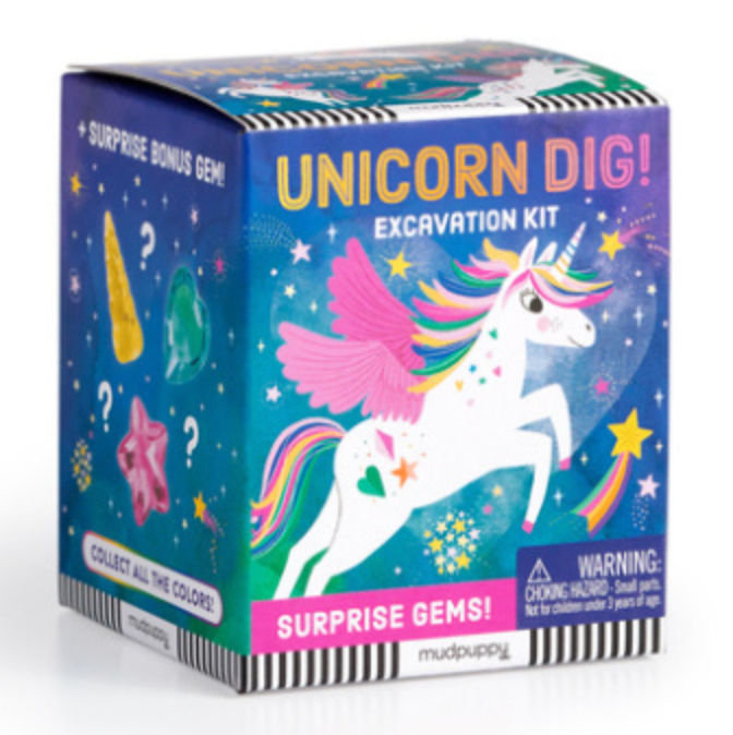 Mudpuppy Unicorn dig excavation kit