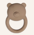 Jollein Rubber Teething Ring Teddy Bear Biscuit