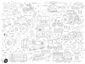 Tiny Ink Studio- Silicone Place Mat-Go Go Go