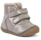 Froddo Paix Winter Ankle Boot silver glitter with fur