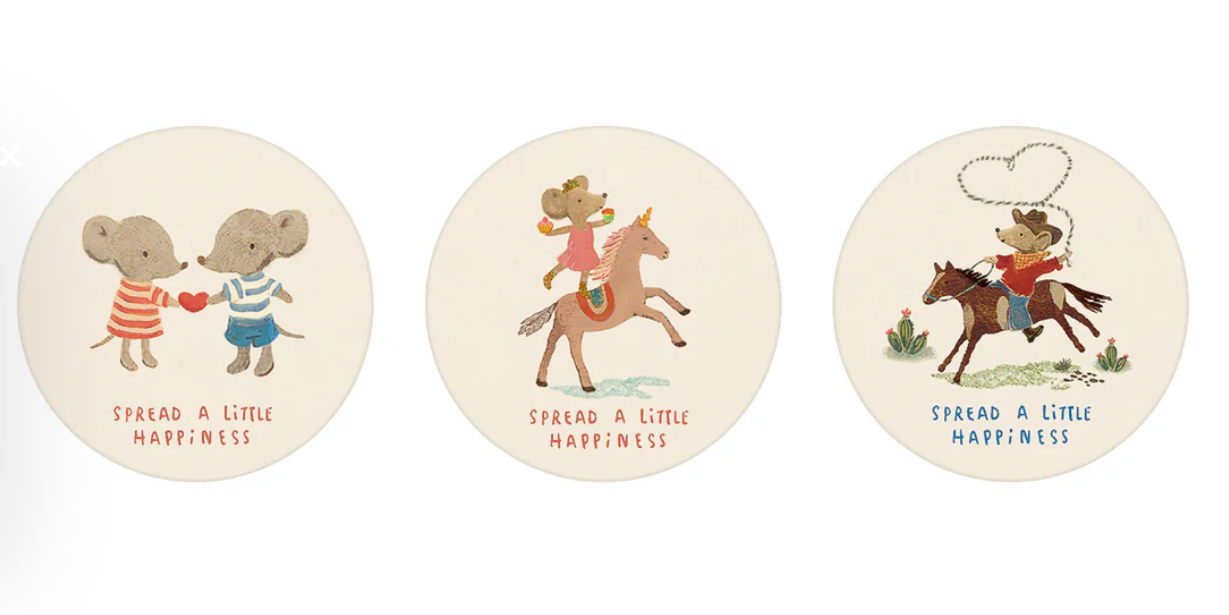 Maileg Mice Stickers - 6 Stickers
