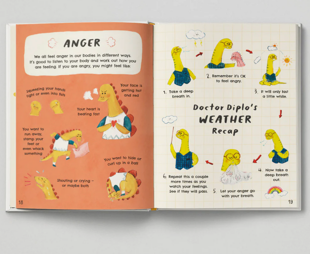Magic cat little dinosaurs big feelings book