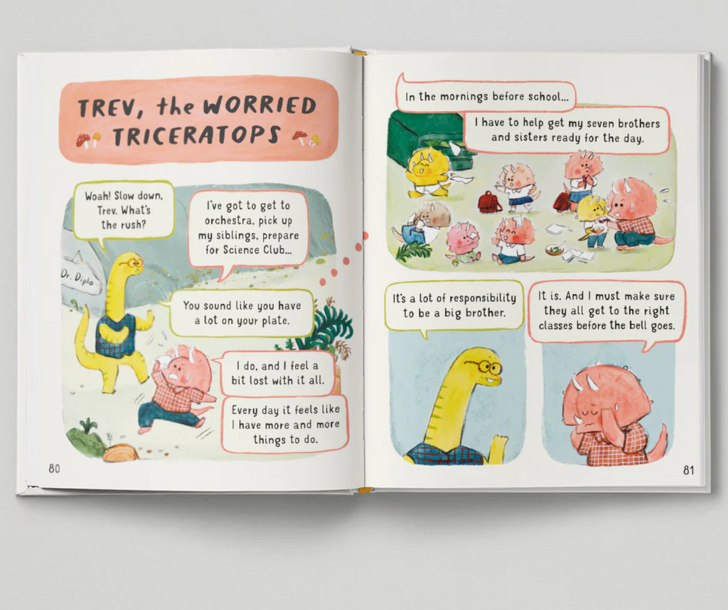Magic cat little dinosaurs big feelings book