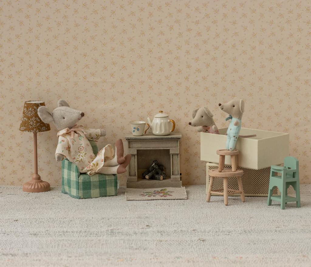 Maileg Baby Twin Mice in Matchbox