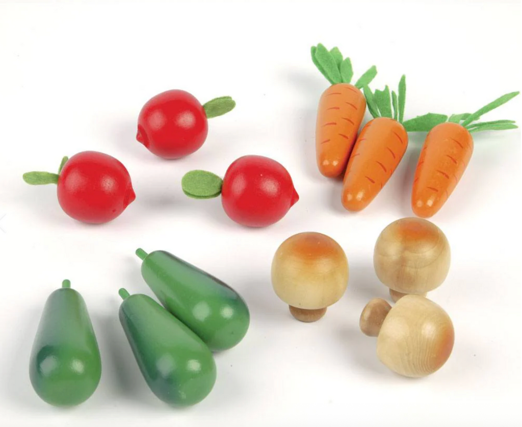 Bigjigs Wooden Fruit and Vegetables