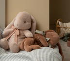Maileg Sleeping Bunny Plush in Brown