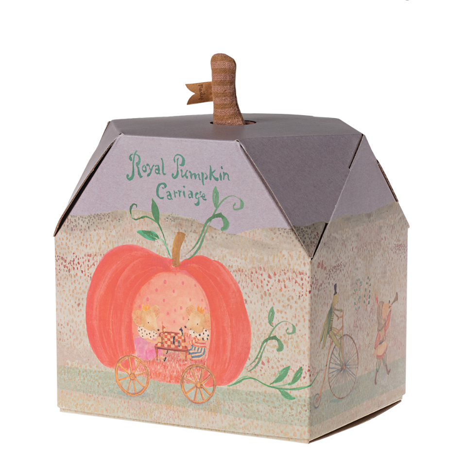 Maileg Pumpkin Carriage for mice