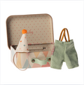 Maileg Clown Clothes in Suitcase for Little Brother Mouse