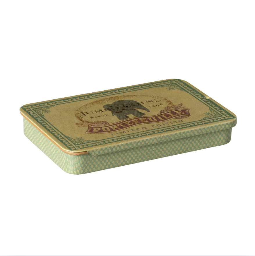 Maileg Metal Box Small Storage Tin with Sliding Lid
