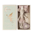 Maileg Tooth Fairy Mouse in Matchbox Little sister