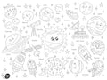 Tiny Ink Studio- Silicone Place Mat-Space
