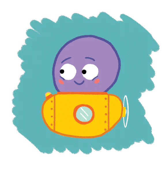 Tiny Ink Studio- Silicone Place Mat-Go Go Go