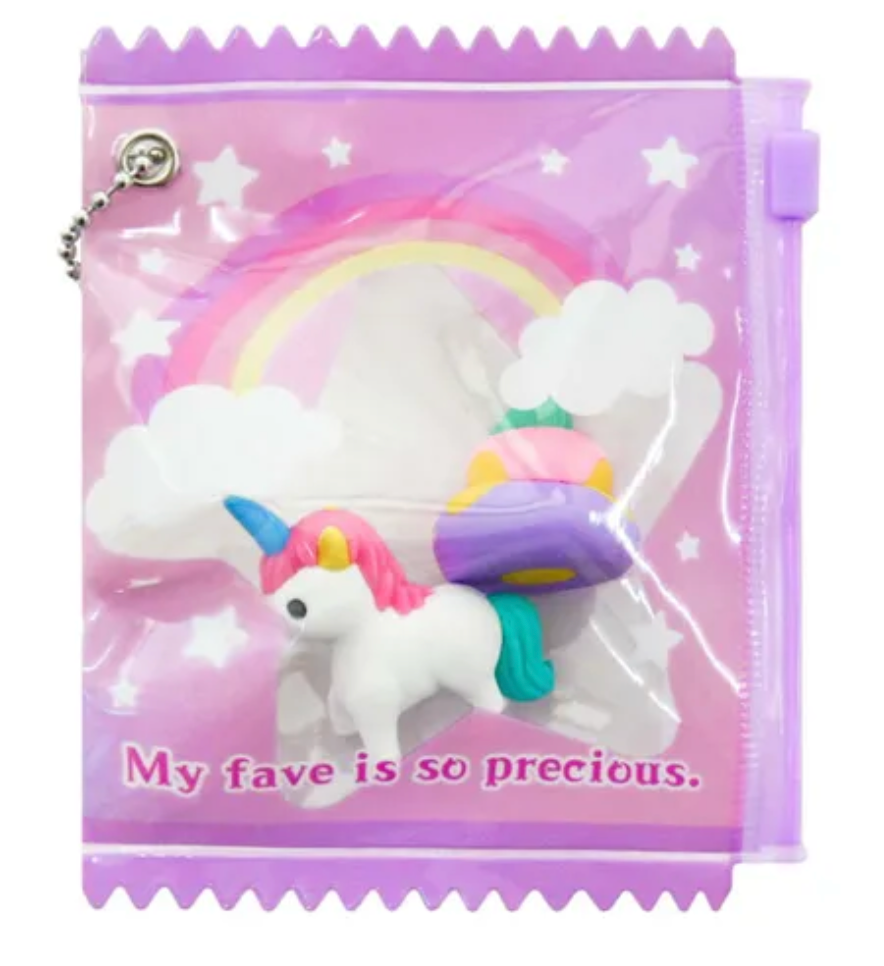 Legami-Iwako Zip Bag- Unicorn Puzzle poop