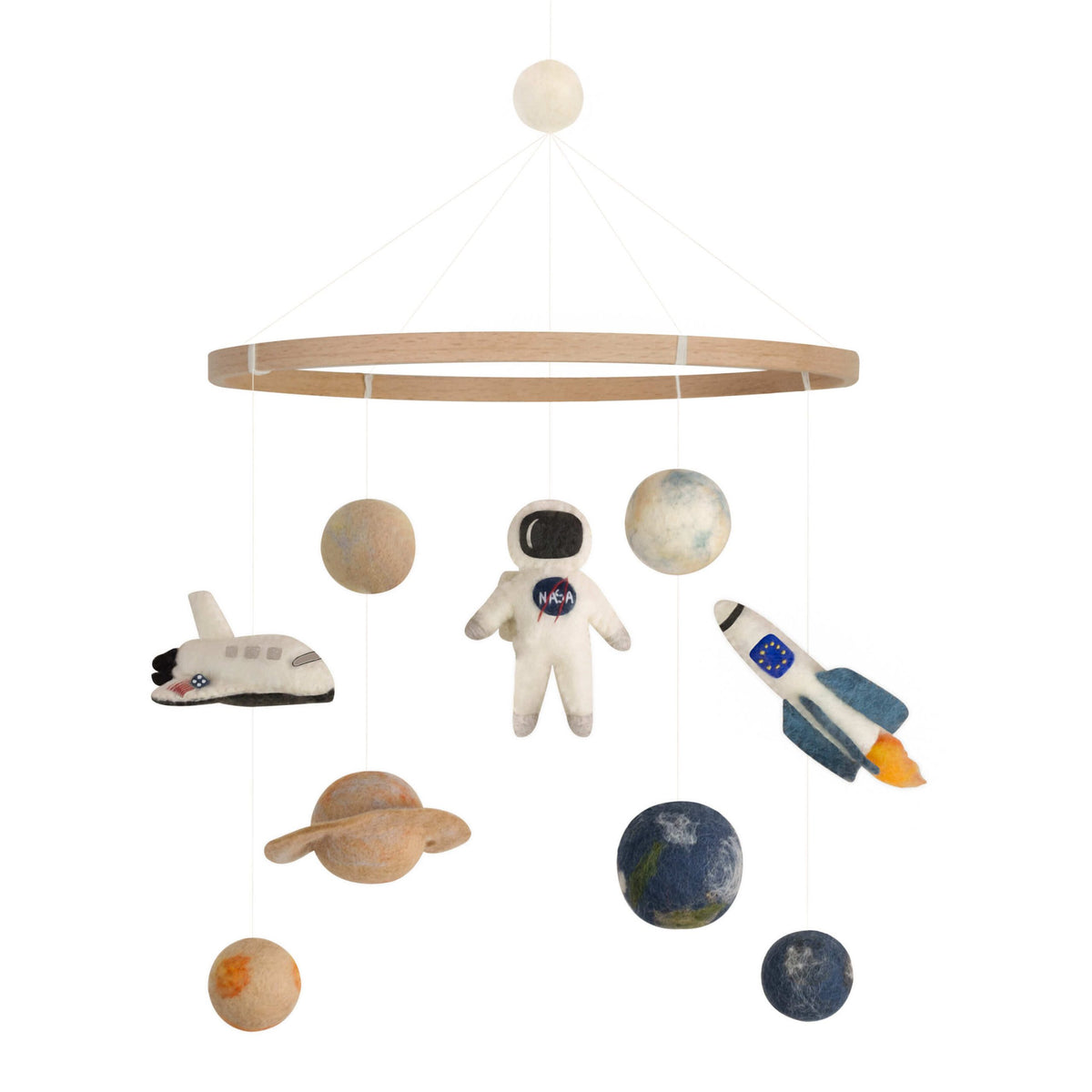 Baby Bello Space Felt Mobile