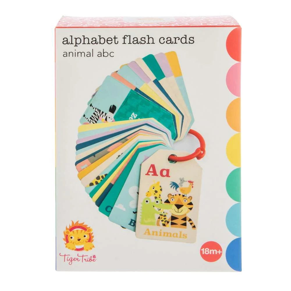 Tiger Tribe Animal ABC Flashcards for Kids