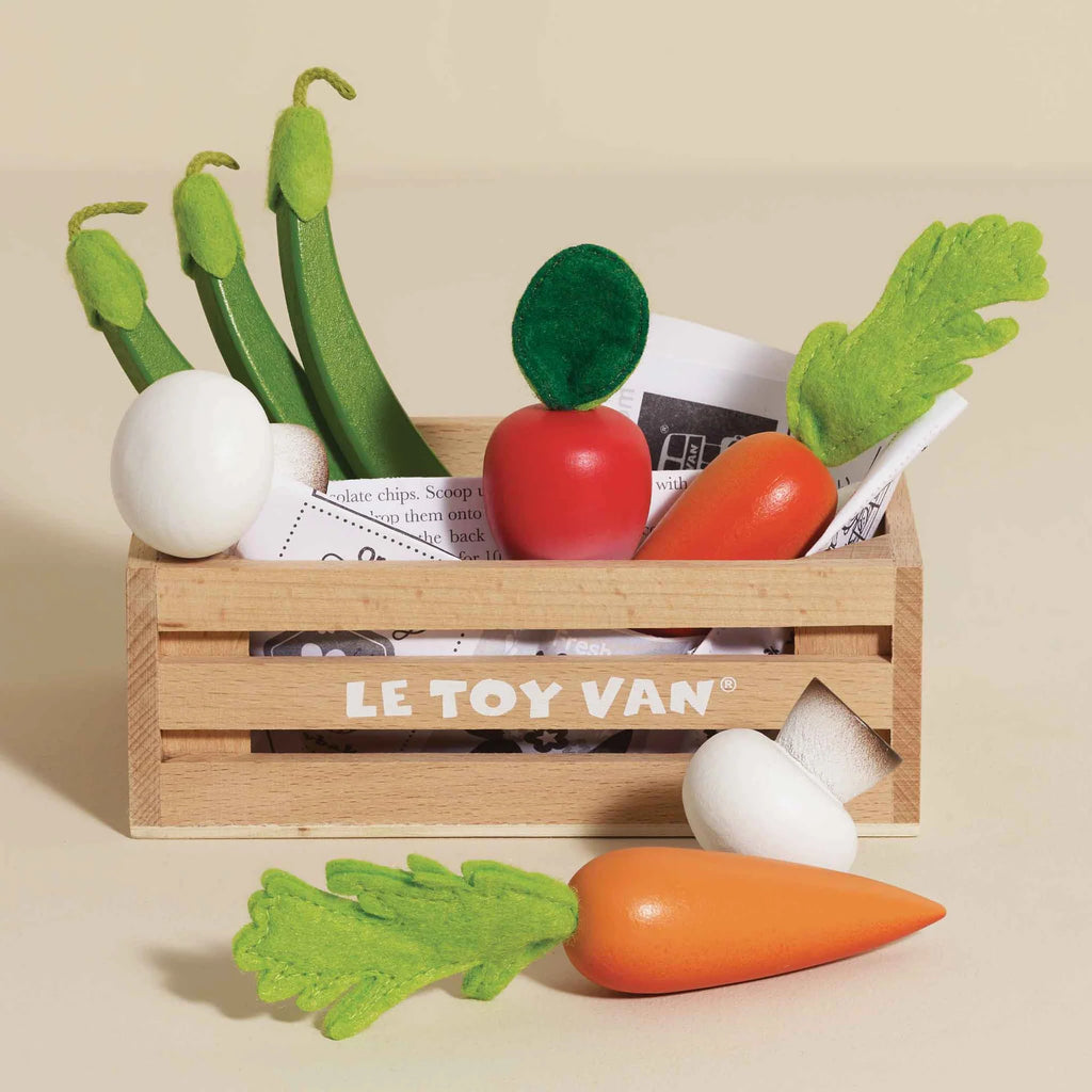 Le Toy Van Harvest Vegetable Crate