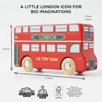 Le Toy Van Wooden NO. 46 GT280 Ben London Bus