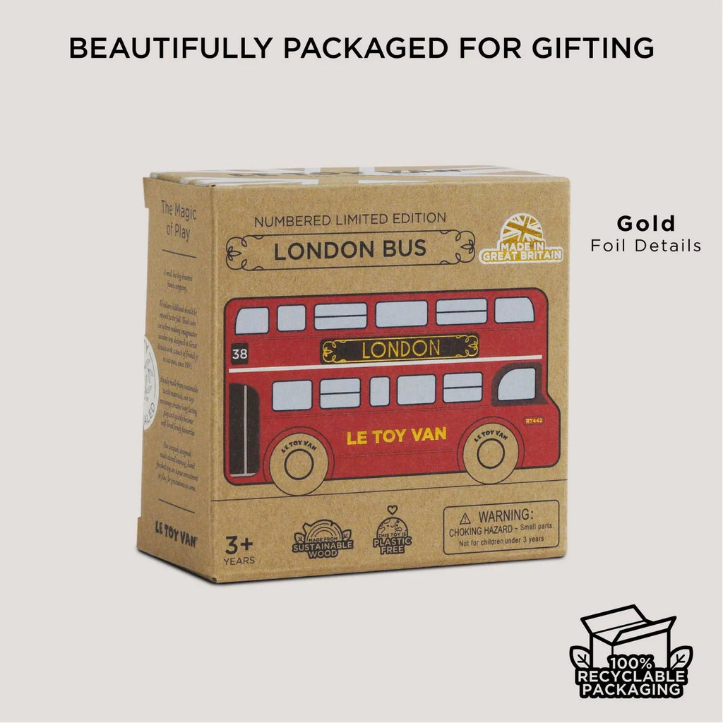 Le Toy Van Wooden NO. 46 GT280 Ben London Bus