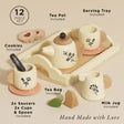 Le Toy Van, Wooden Tea Set & Tray