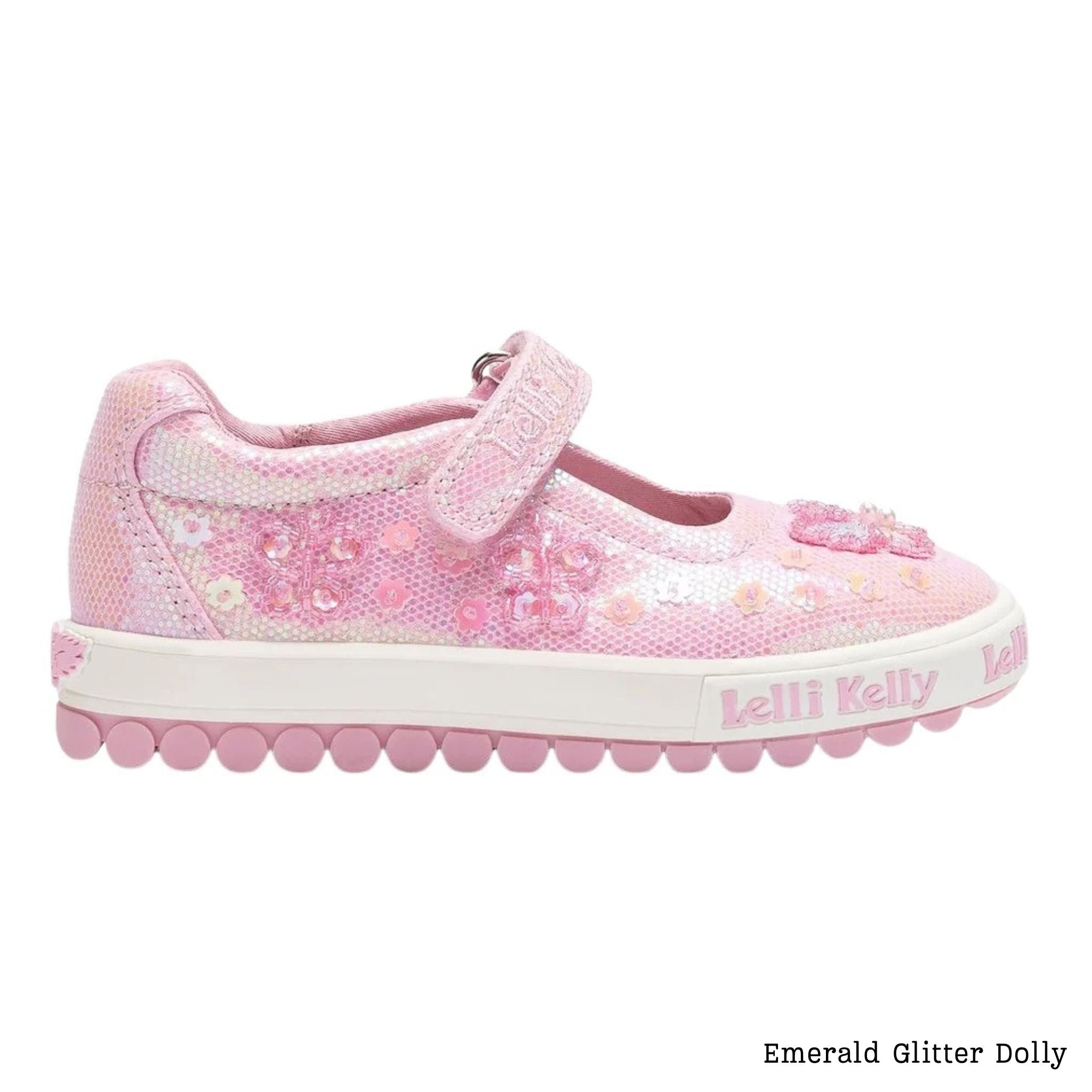Lelli Kelly- Emerald Glitter Dolly- Pink