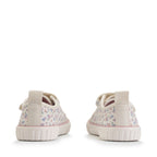 Start-Rite Tide Cream Posy Floral Canvas