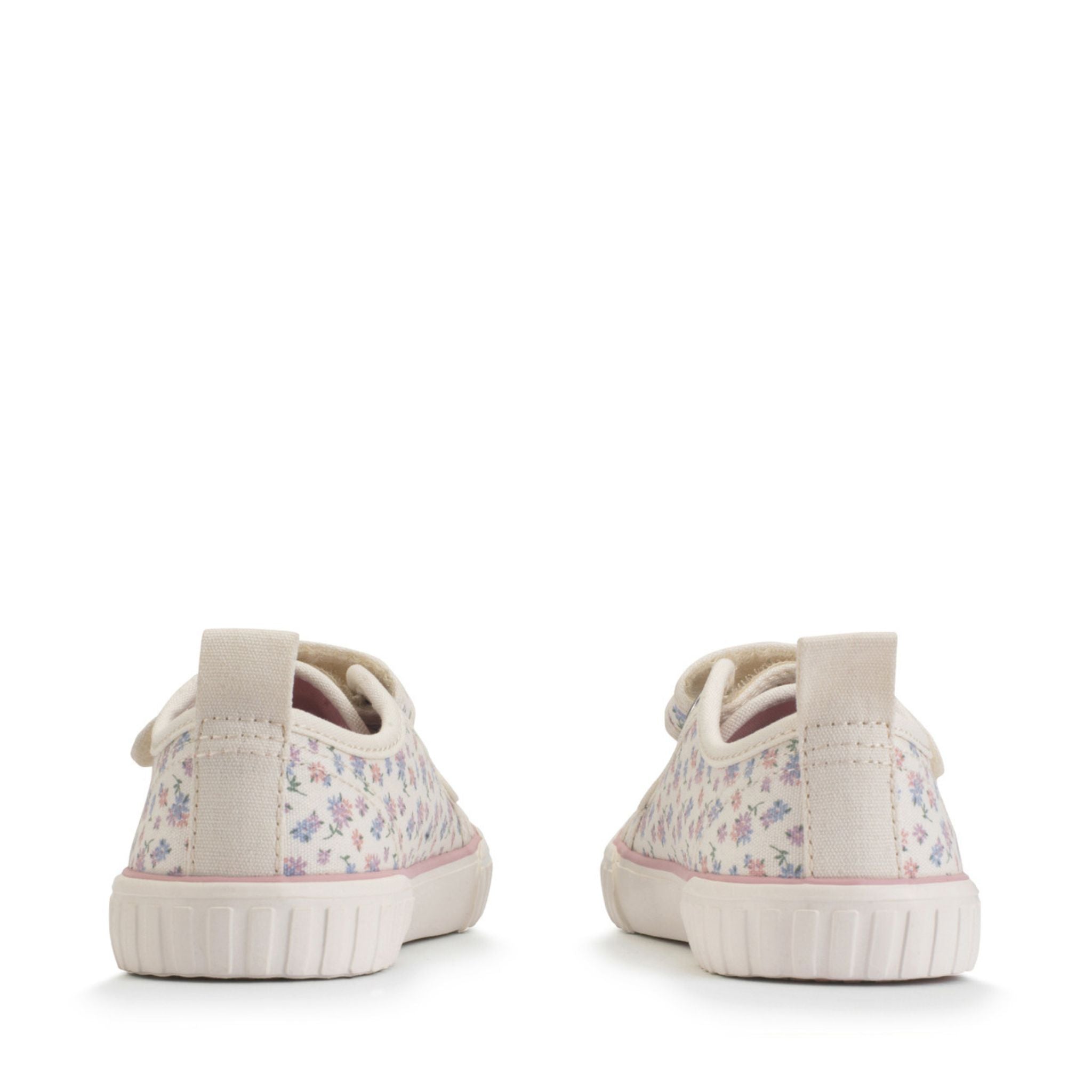 Start-Rite Tide Cream Posy Floral Canvas