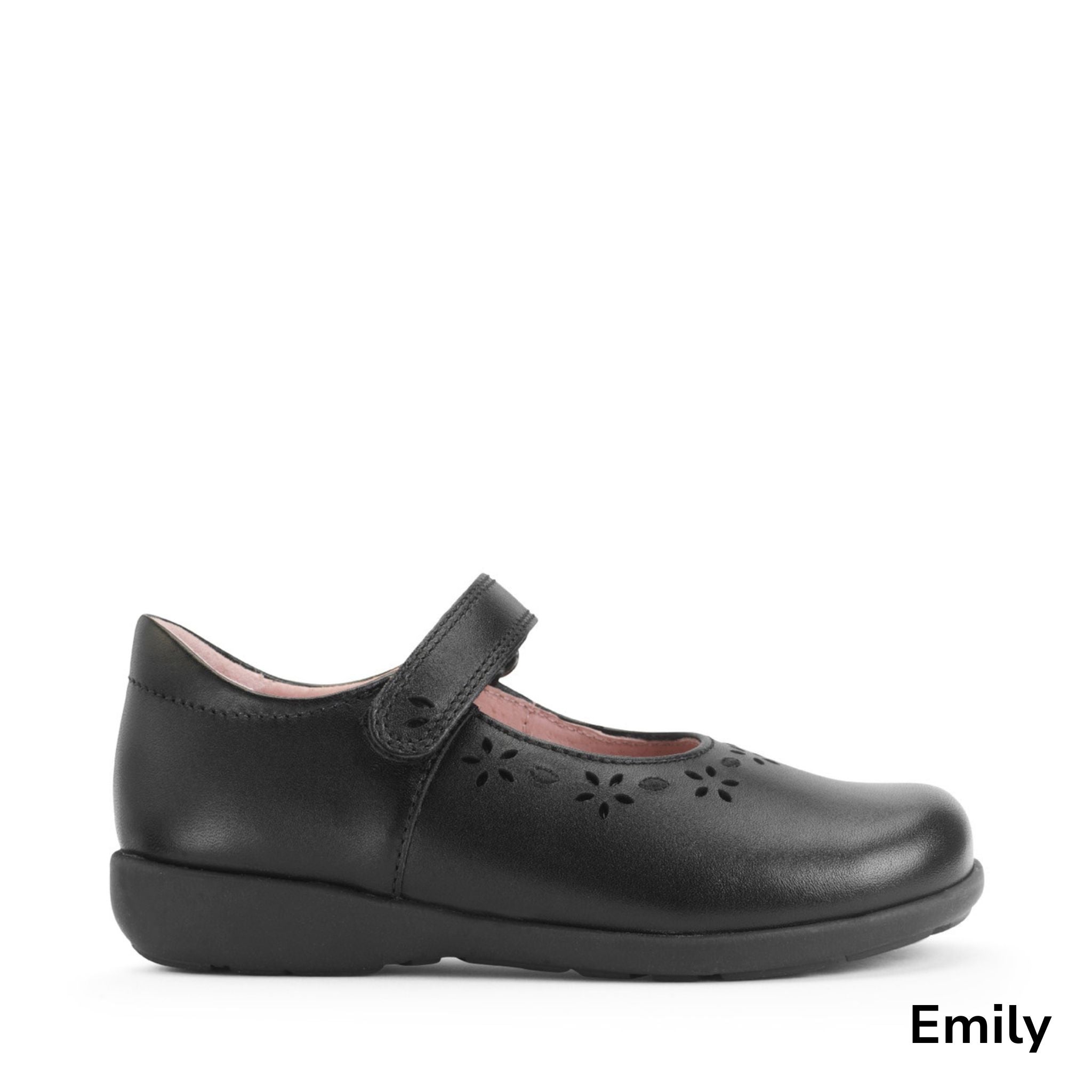 Start-Rite Emily Black Leather