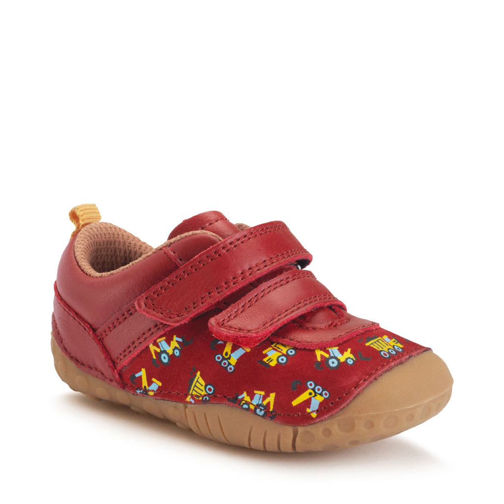 Start-Rite Smile Red Leather, Diggers