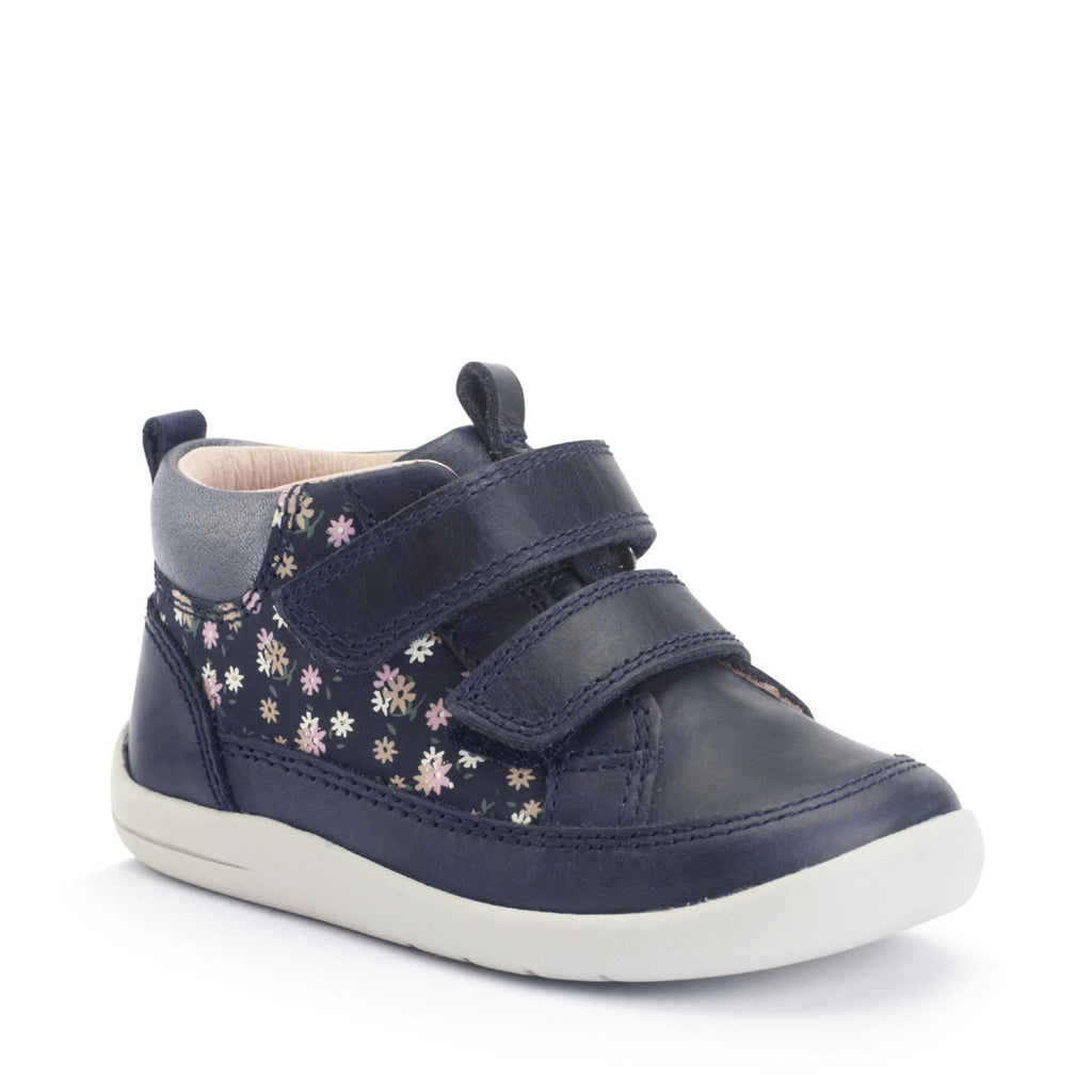 Start-Rite Rove Navy Flower