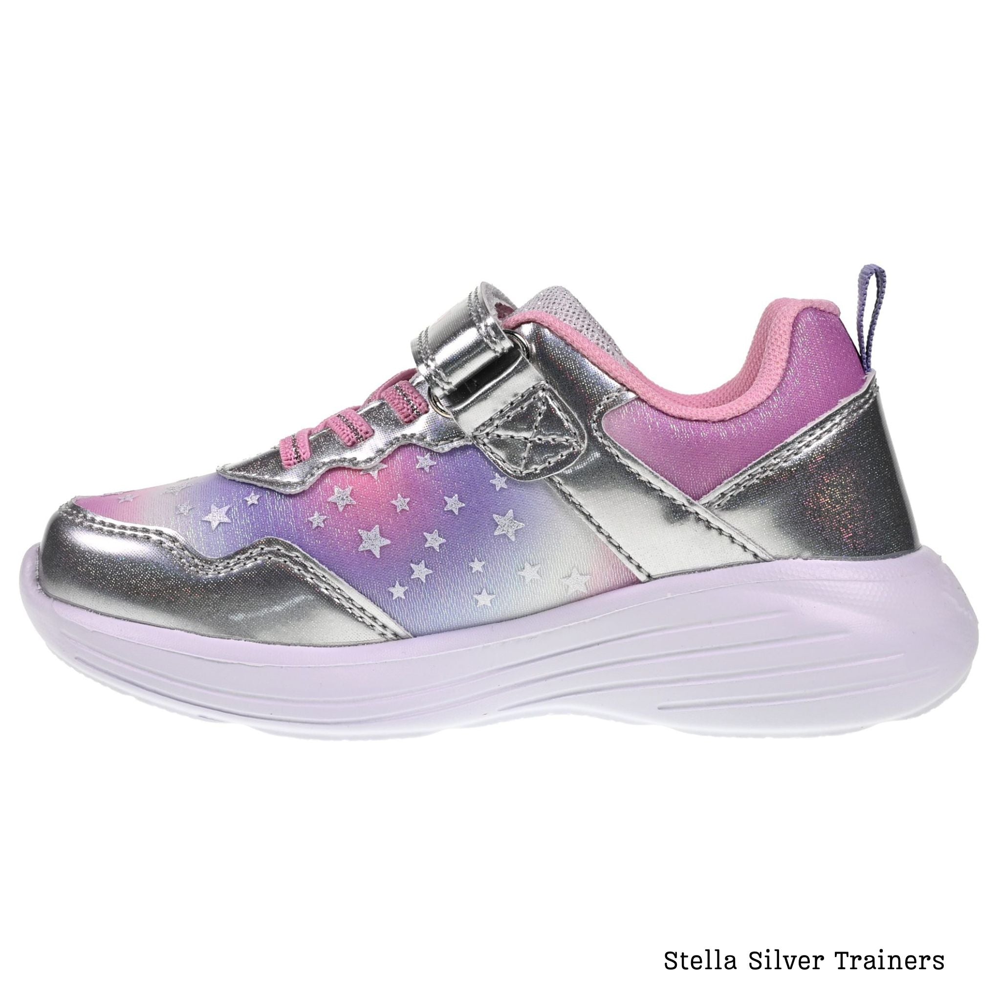 Lelli Kelly - Stella Silver Trainers