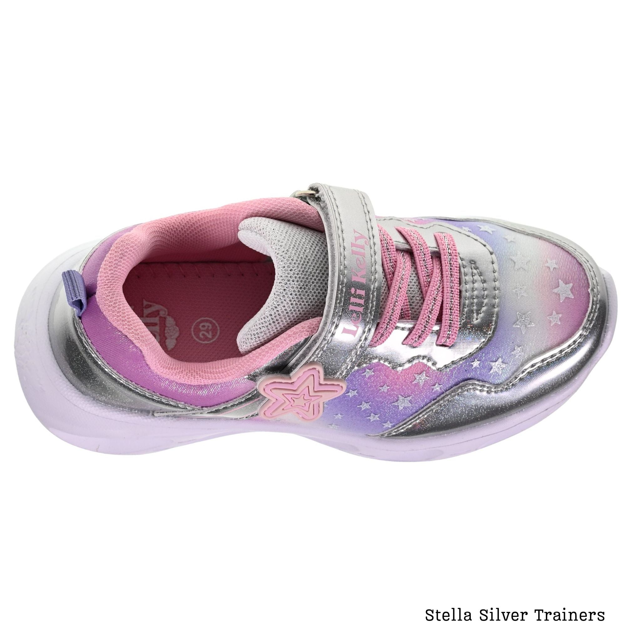 Lelli Kelly - Stella Silver Trainers