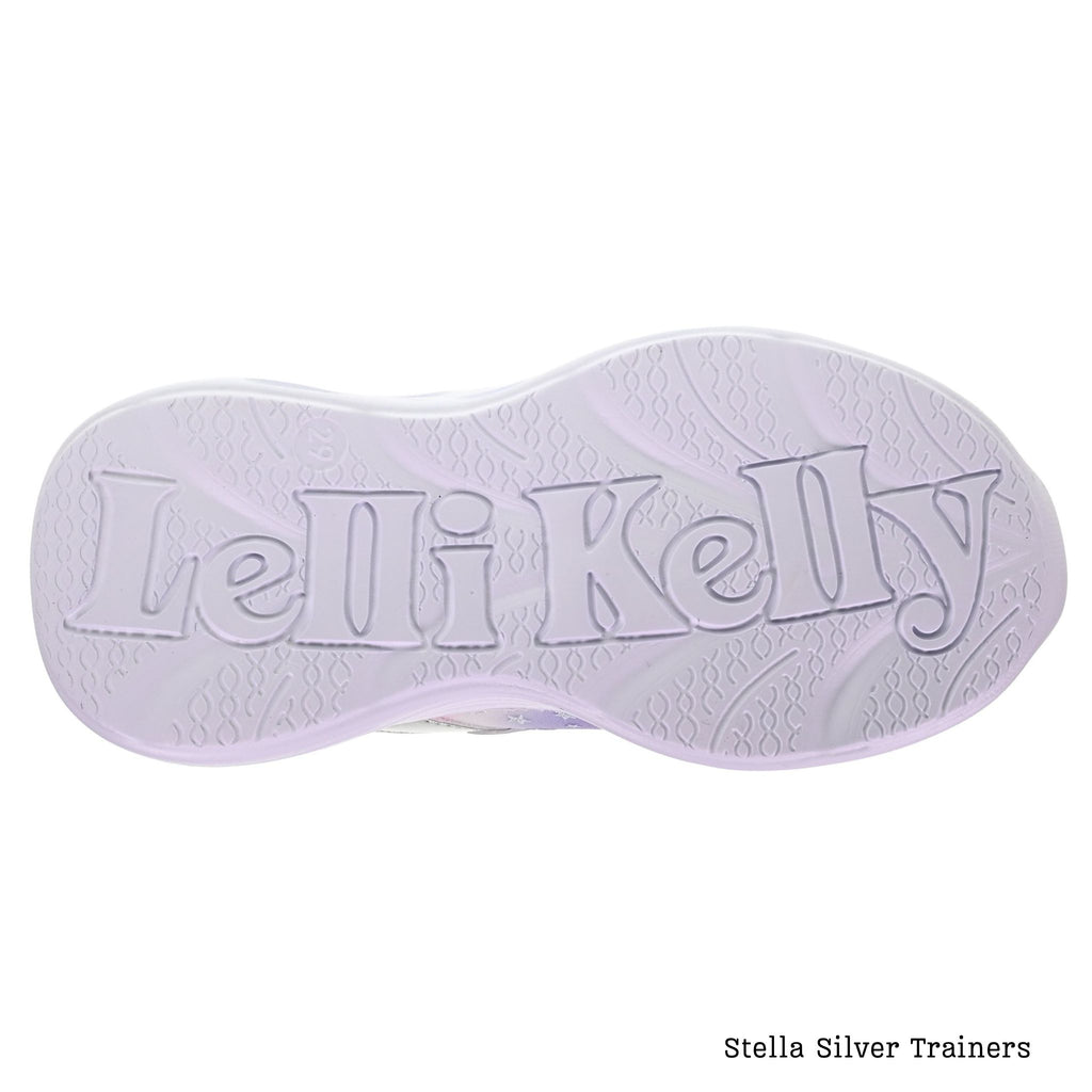 Lelli Kelly - Stella Silver Trainers