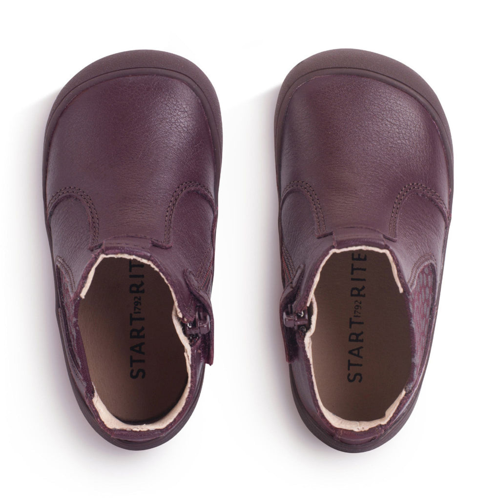 Start-Rite Little Chelsea Burgundy Boot