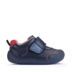 Start-Rite Trail Navy leather first walker shoe