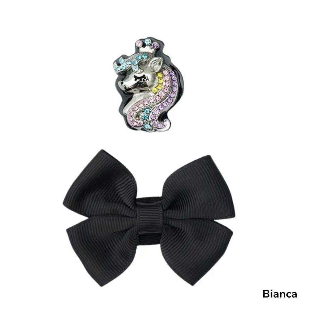 Lelli Kelly Bianca Black Patent Unicorn