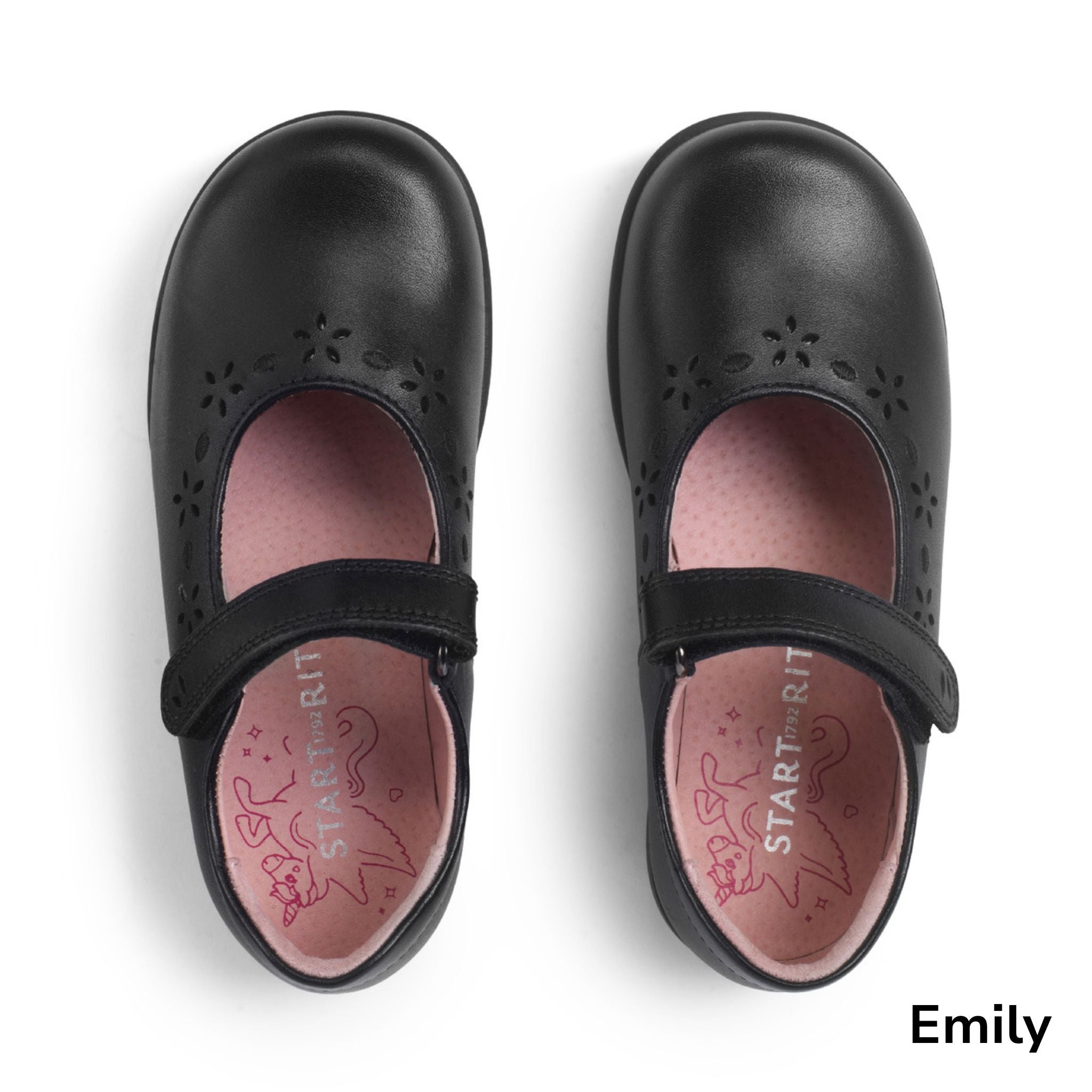 Start-Rite Emily Black Leather