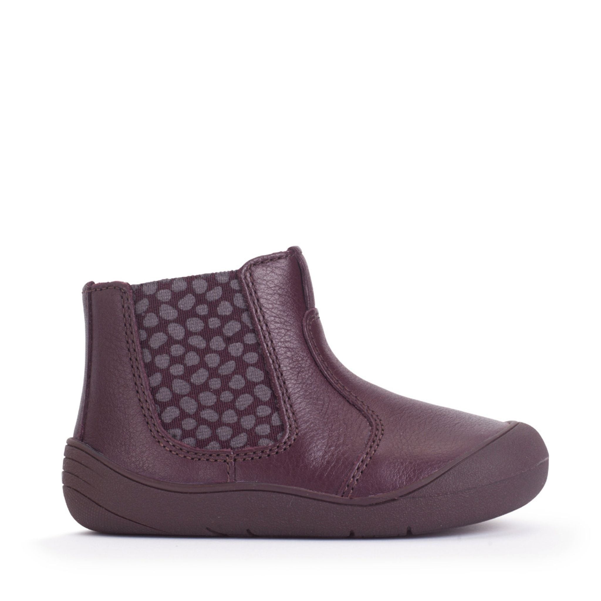 Start-Rite Little Chelsea Burgundy Boot