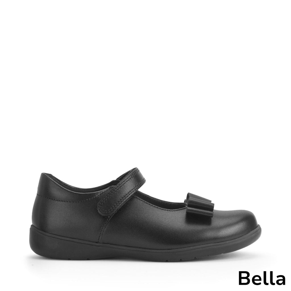 Startrite Bella Black Leather