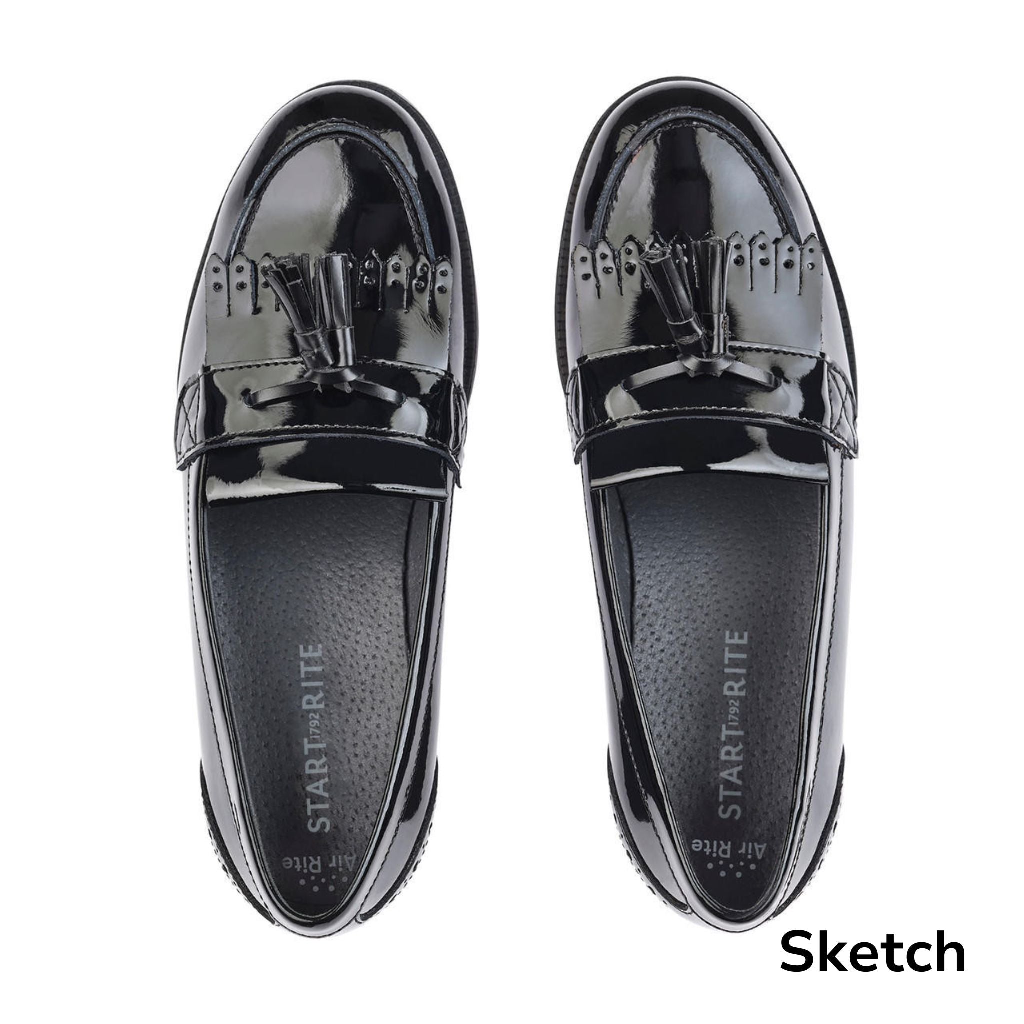 Start-Rite Sketch Black Patent