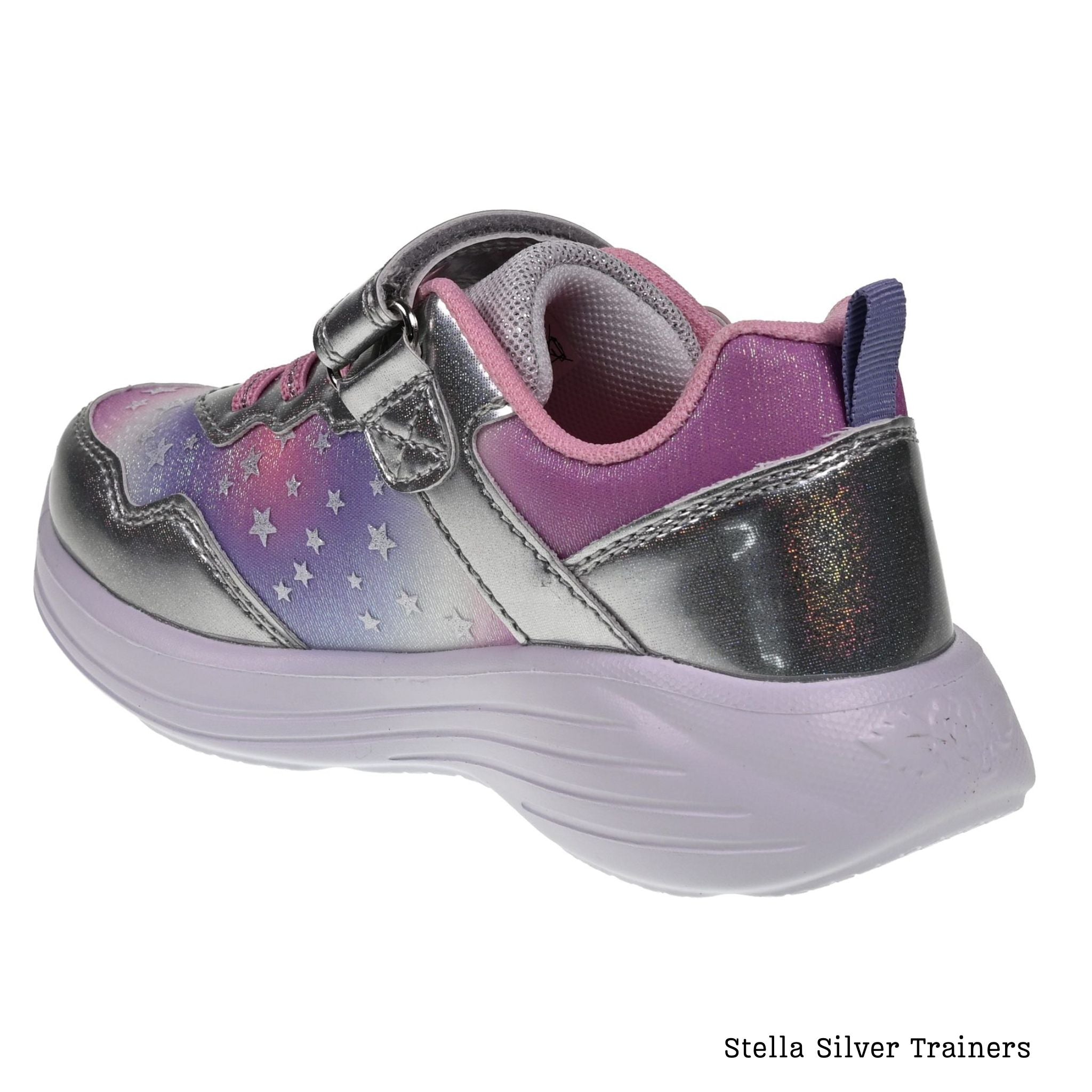 Lelli Kelly - Stella Silver Trainers