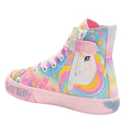 Lelli Kelly-Unicorn Rainbow Rosa Fantasia Unicorn Baseball Boots