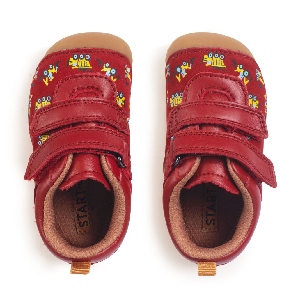 Start-Rite Smile Red Leather, Diggers