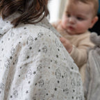 Ziggle Grey Elephant Muslin
