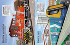 Usborne Railway Museum Build Your Own Trains Sticker Book