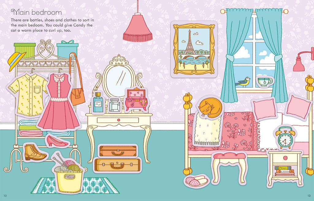 Usborne First Sticker Book Doll's House