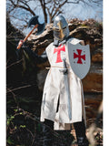 Kalid Medieval Kamelot Tabard White Templar
