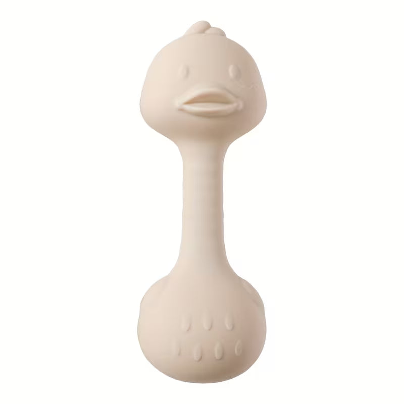 Silicone Baby Rattle- Duck